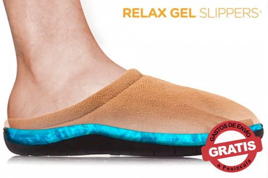 Zapatillas Relax Gel Slippers ¡El máximo confort al llegar a casa!