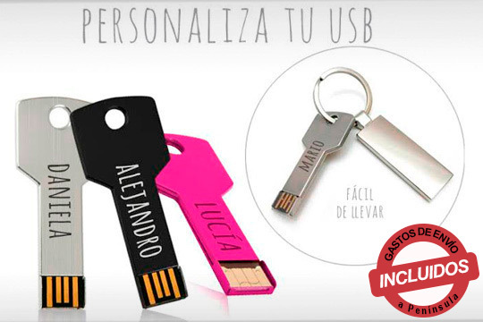 Memoria USB de 16Gb personalizable