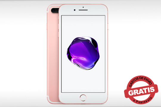 iphone 7 plus 32gb oro rosa reacondicionado grado A