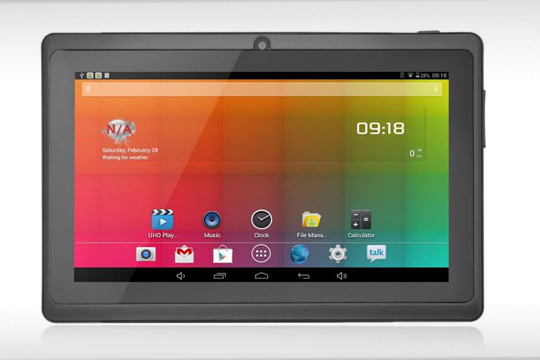 Tablet Quad-Core de 7 pulgadas 