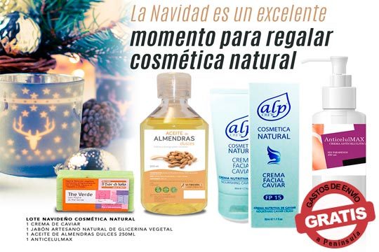 Lote de cosmética natural