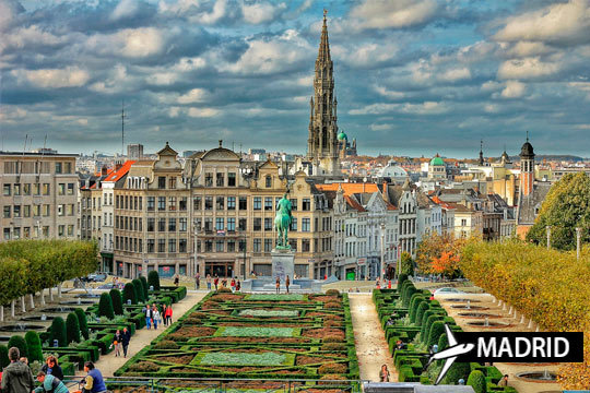 Especial Bruselas: Vuelo de Madrid + 4 noches ¡salida el 31/01!