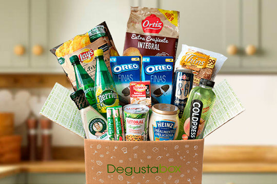 Recibe tu Degustabox en casa ¡Con entre 10 y 15 productos sorpresa!