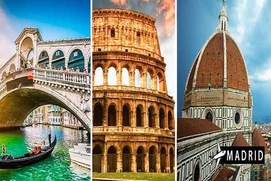 Combinado Roma Florencia Venecia