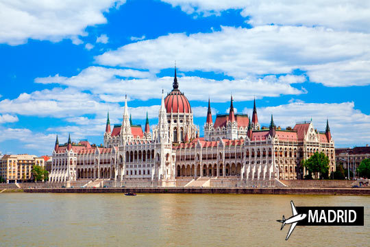 BUDAPEST de Madrid + 3 noches con desayuno