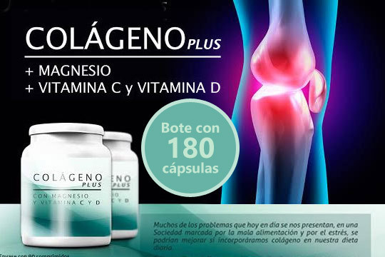 COLÁGENO Plus +MAGNESIO+ vitamina C y vitamia D