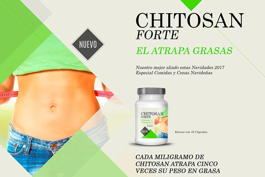 Atrapagrasas Chitosan Forte