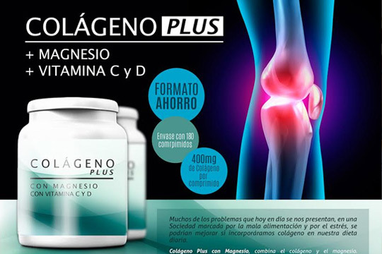 Colágeno Plus para mejorar las articulaciones