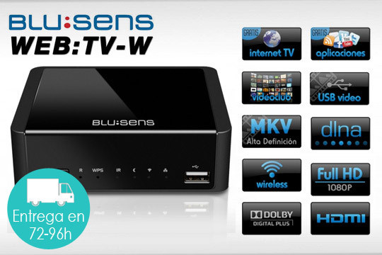 Dispositivo SMART TV WEBTV-W BLUSENS 