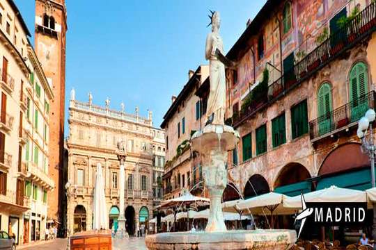 Escapada a Verona con vuelo desde Madrid 