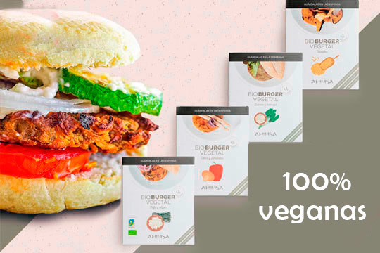 8 hamburguesas ecológicas