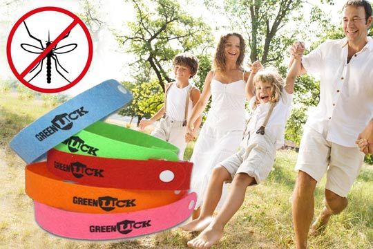 pulseras con repele para mosquitos