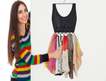 Vestido colgador de fulares 