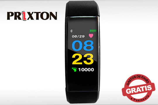 Smartband Color AT801 de la marca Prixton ¡Monitoriza tu día a día!
