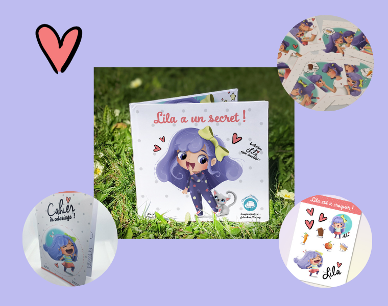 Lila signe avec bébé - tome 2 : Lila a un secret - Ulule