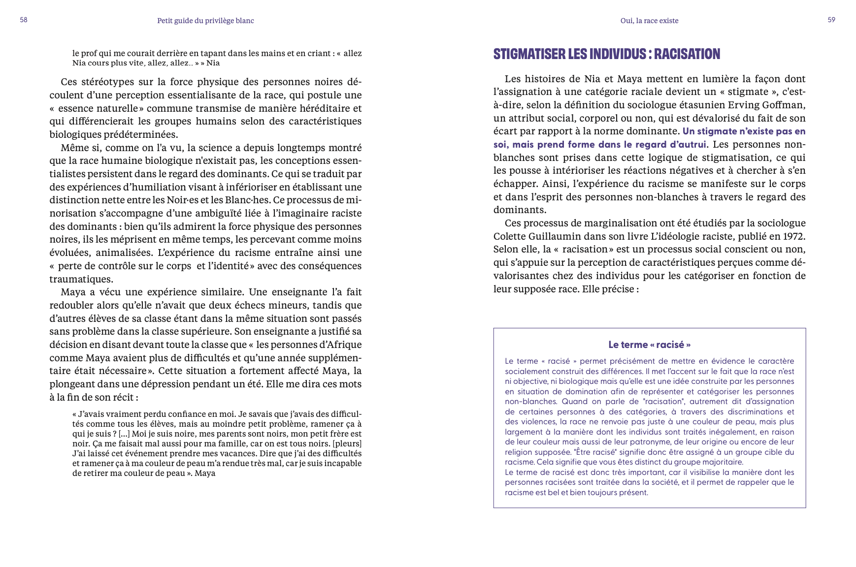 Mécanique du privilège blanc Ulule