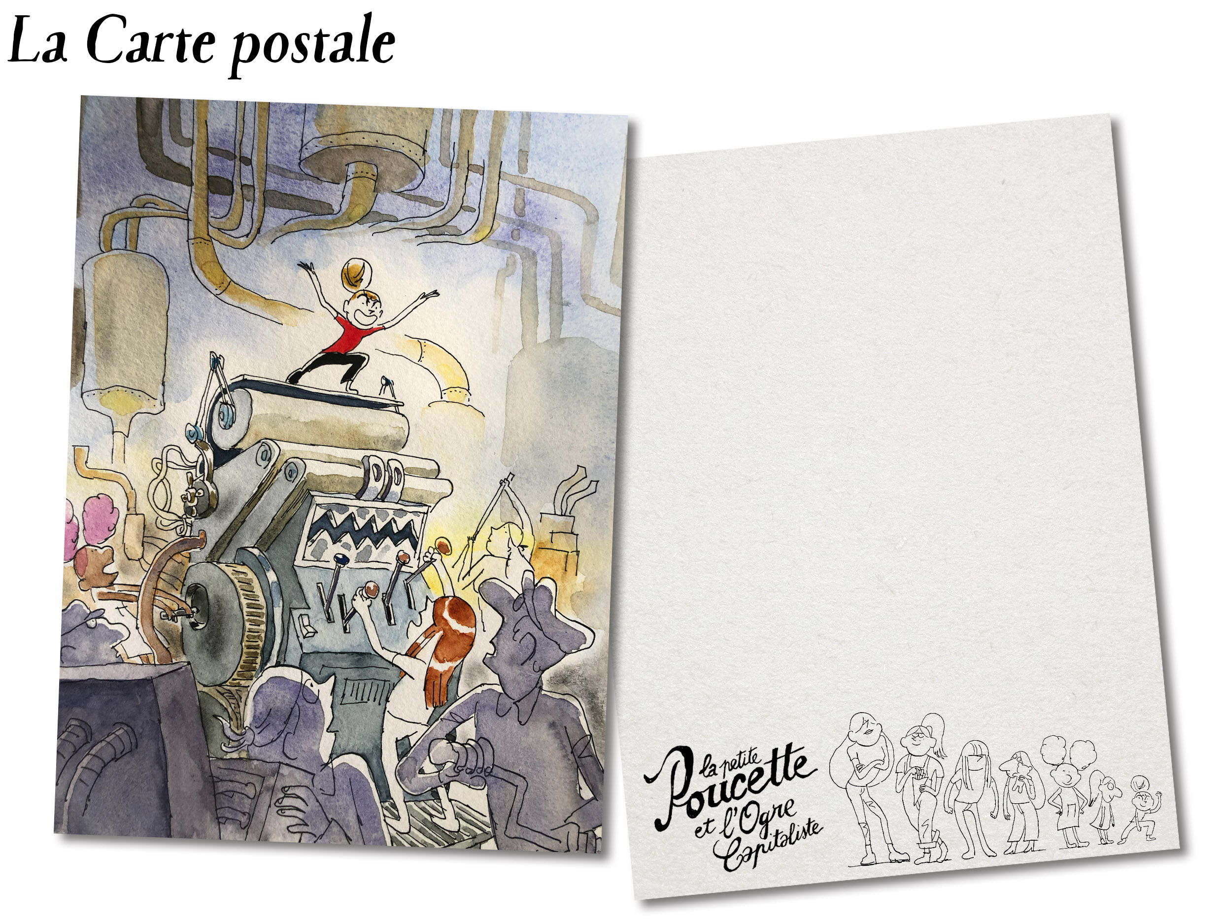 La petite Poucette et l'Ogre capitaliste - Ulule