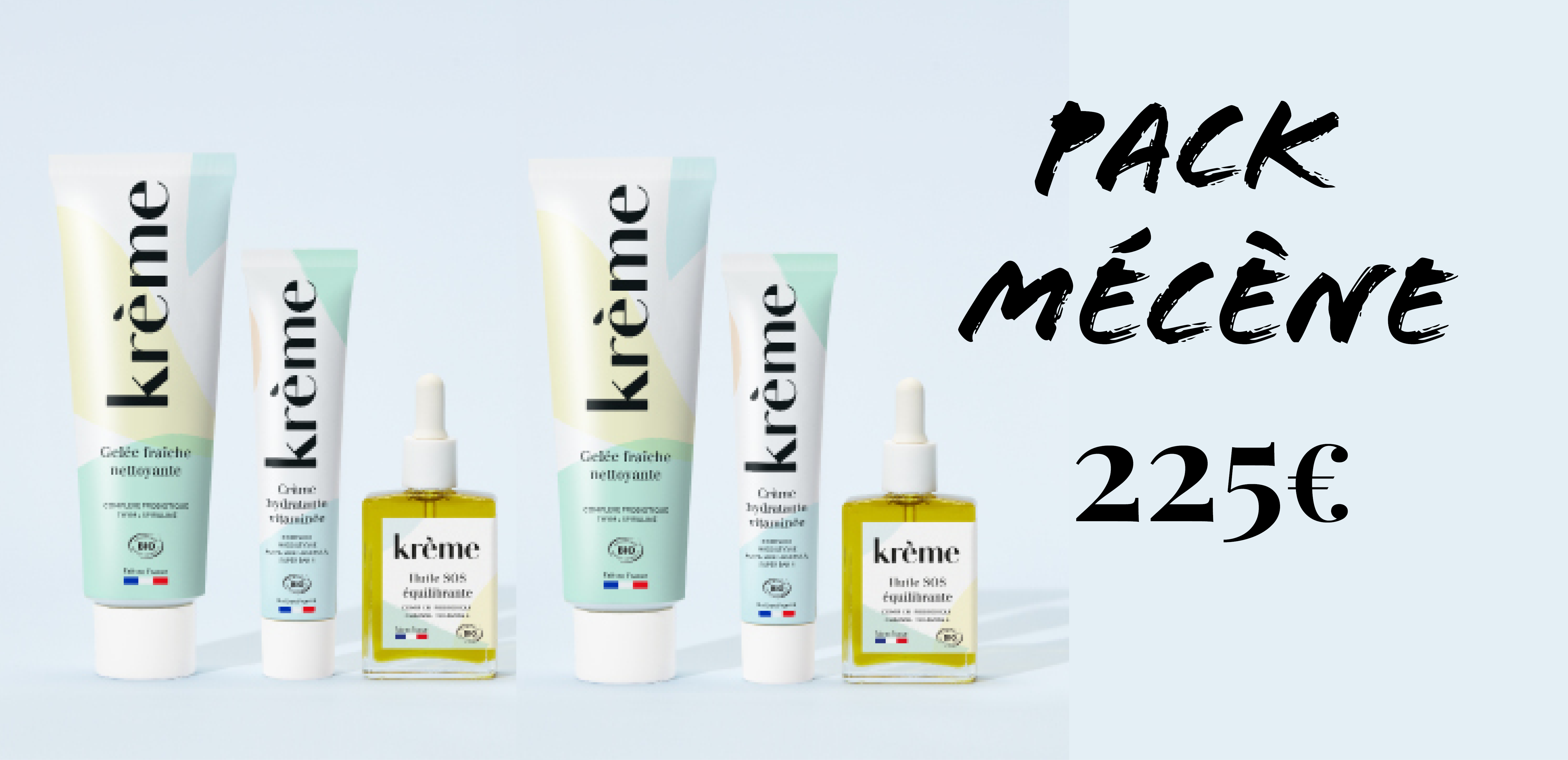 Krème, cosmétiques frais & français 🇫🇷