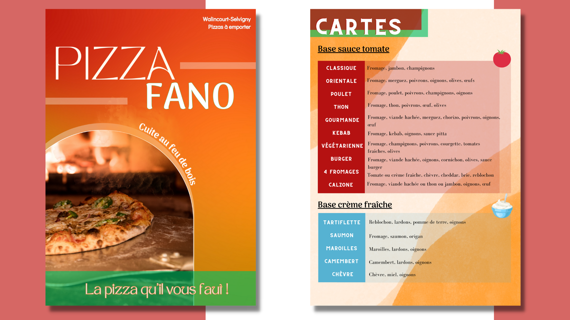 La Pizza Fano, la pizza qu'il vous faut