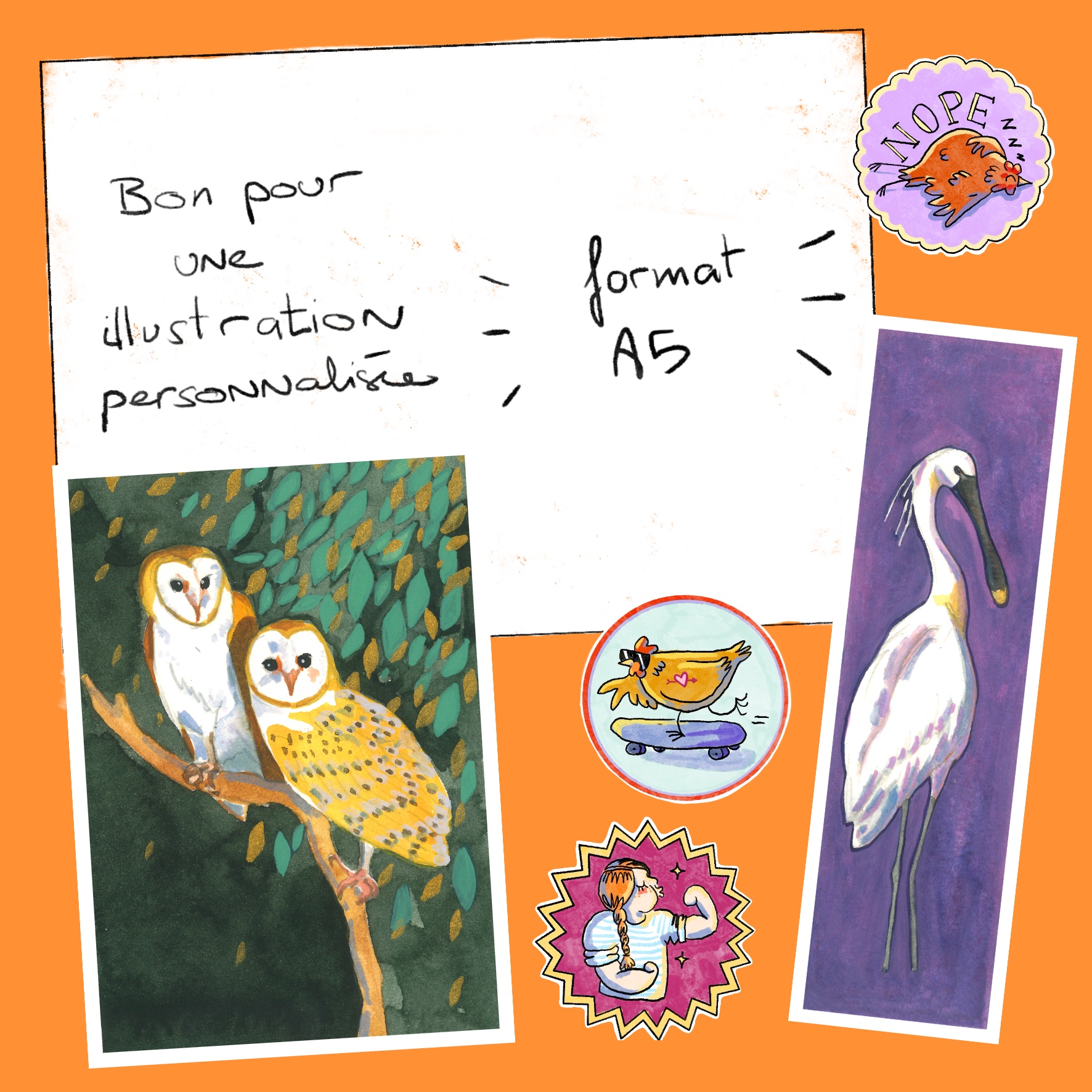 Un IPad et un scanner pour devenir illustratrice