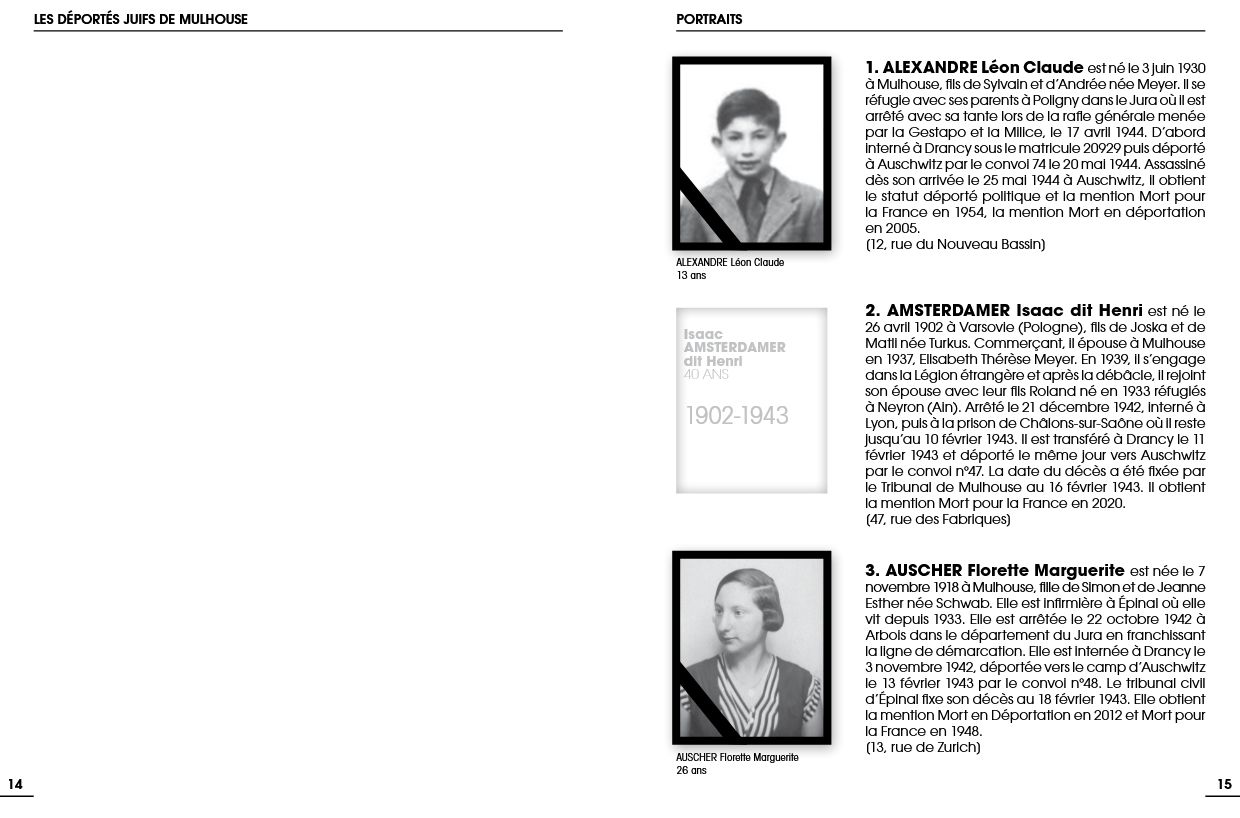 Les Déportés Juifs de Mulhouse Magazine