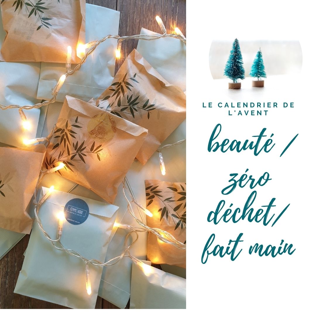 Calendrier de l'avent ECOLO , Beauté, Français Calendrier de l'avent ECOLO , Beauté, Français