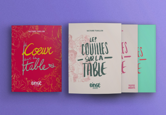 Binge Audio Le Coeur Sur La Table Le Cœur sur la table : le livre - Ulule