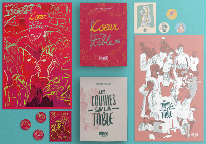 Binge Audio Le Coeur Sur La Table Le Cœur sur la table : le livre - Ulule