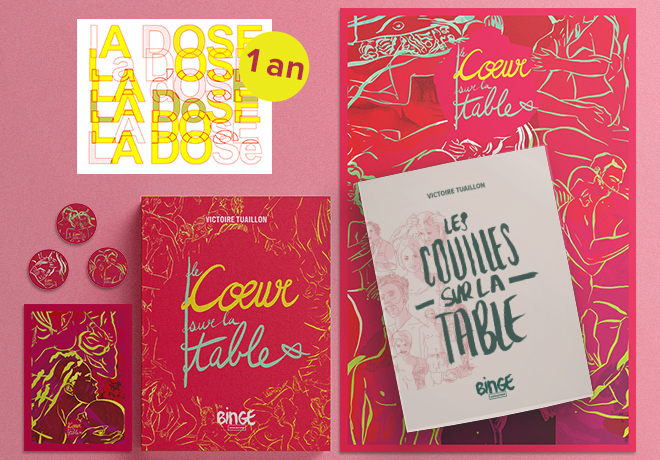 Le Coeur Sur La Table Binge Le Cœur sur la table : le livre - Ulule