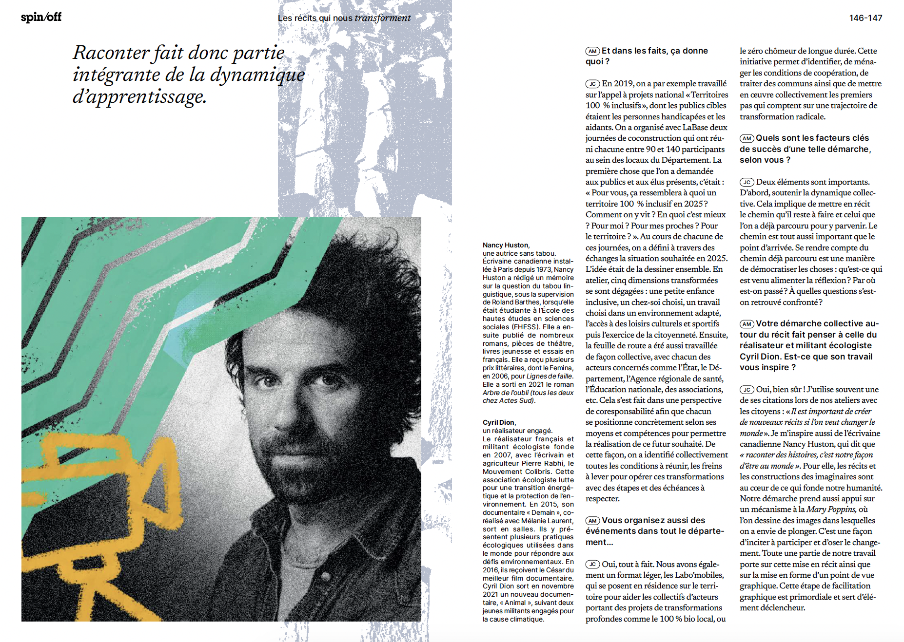 spin/off les récits qui (nous) transforment