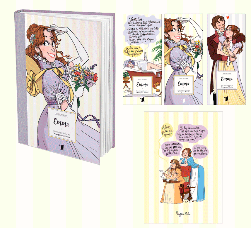 Emma de Jane Austen illustré par Margaux Motin Ulule