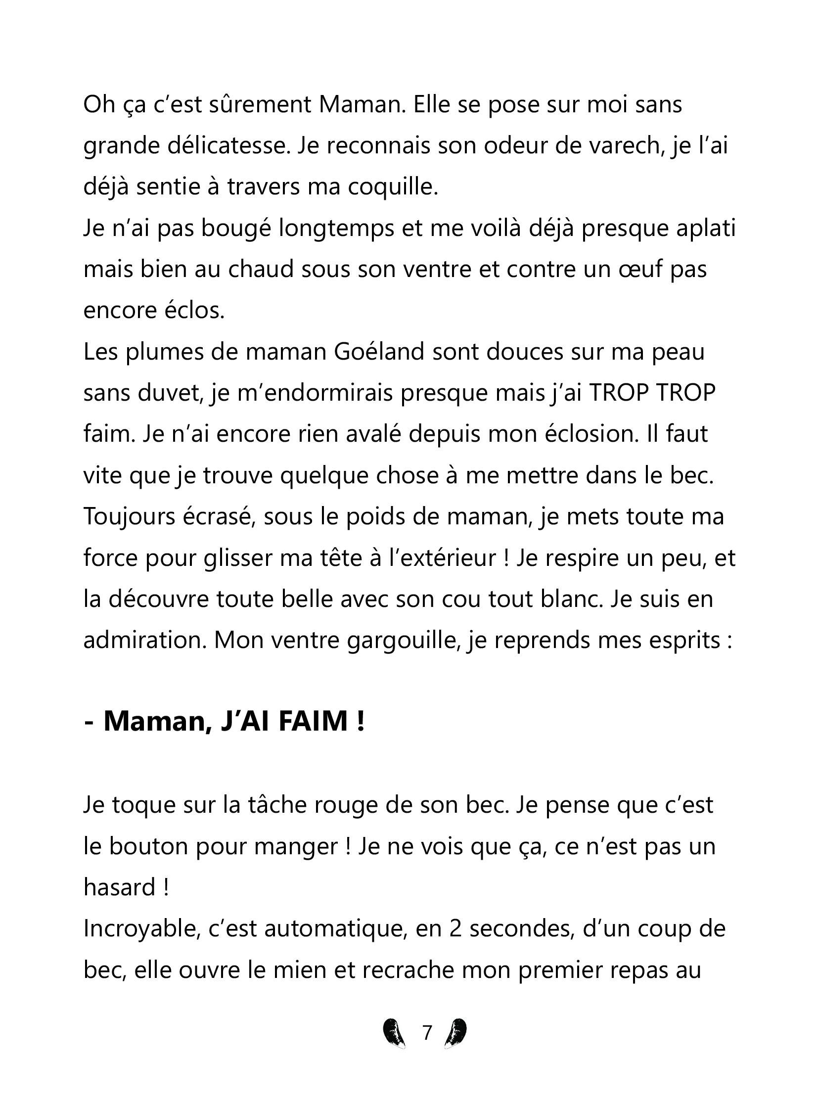 Norman, Goéland dans le vent