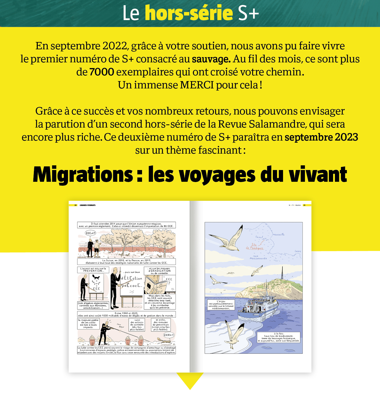 HORSSÉRIE N°2 Migrations, les voyages du vivant Ulule
