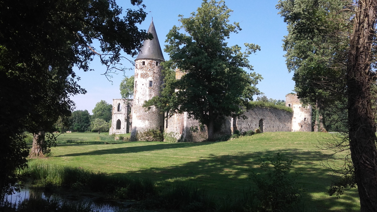 Tableau de Antoine Félix Boisselier, château du Vivier - Ulule