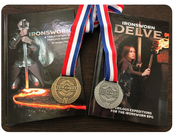 Ironsworn × Delve × Ulule