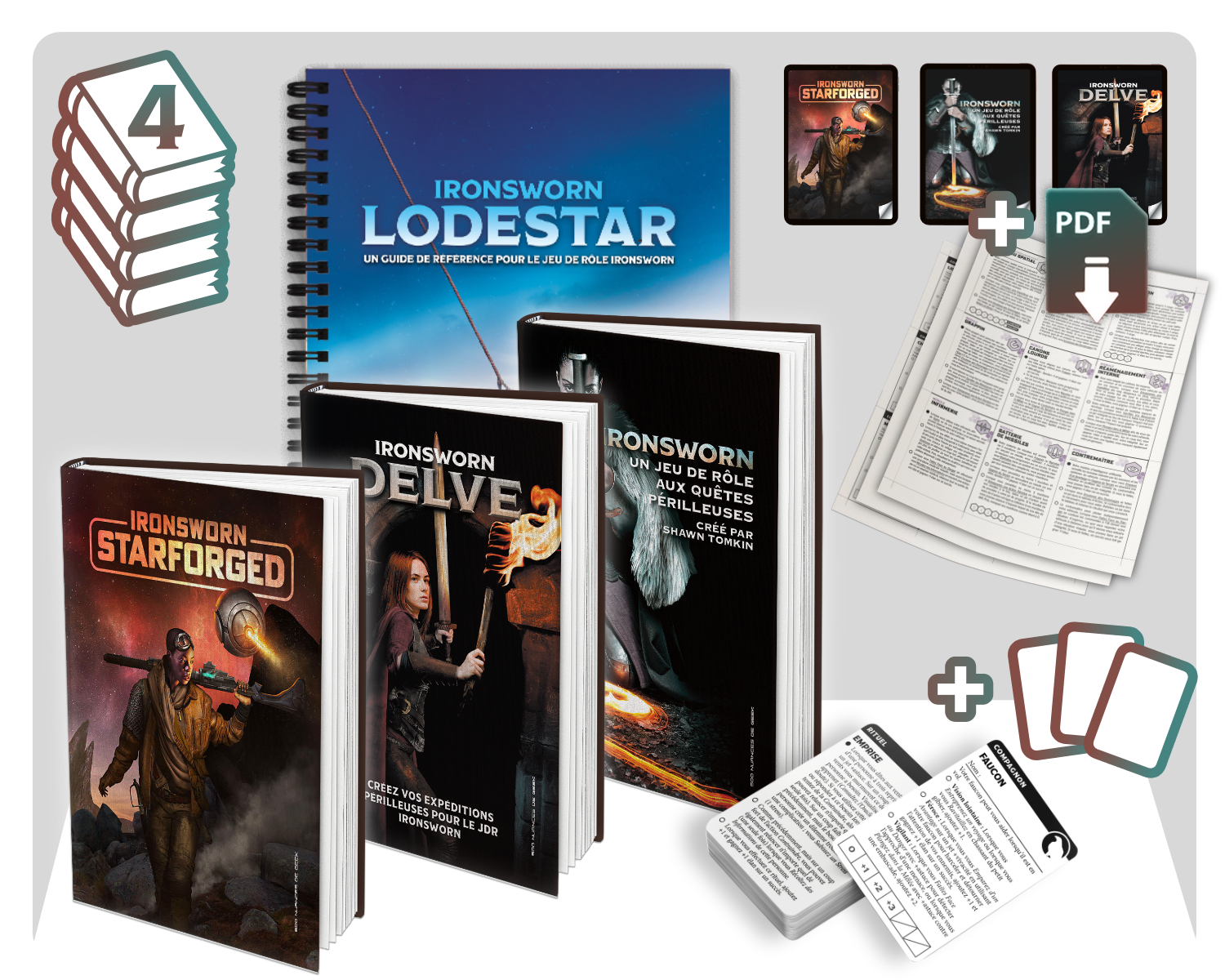 Ironsworn × Delve × Ulule