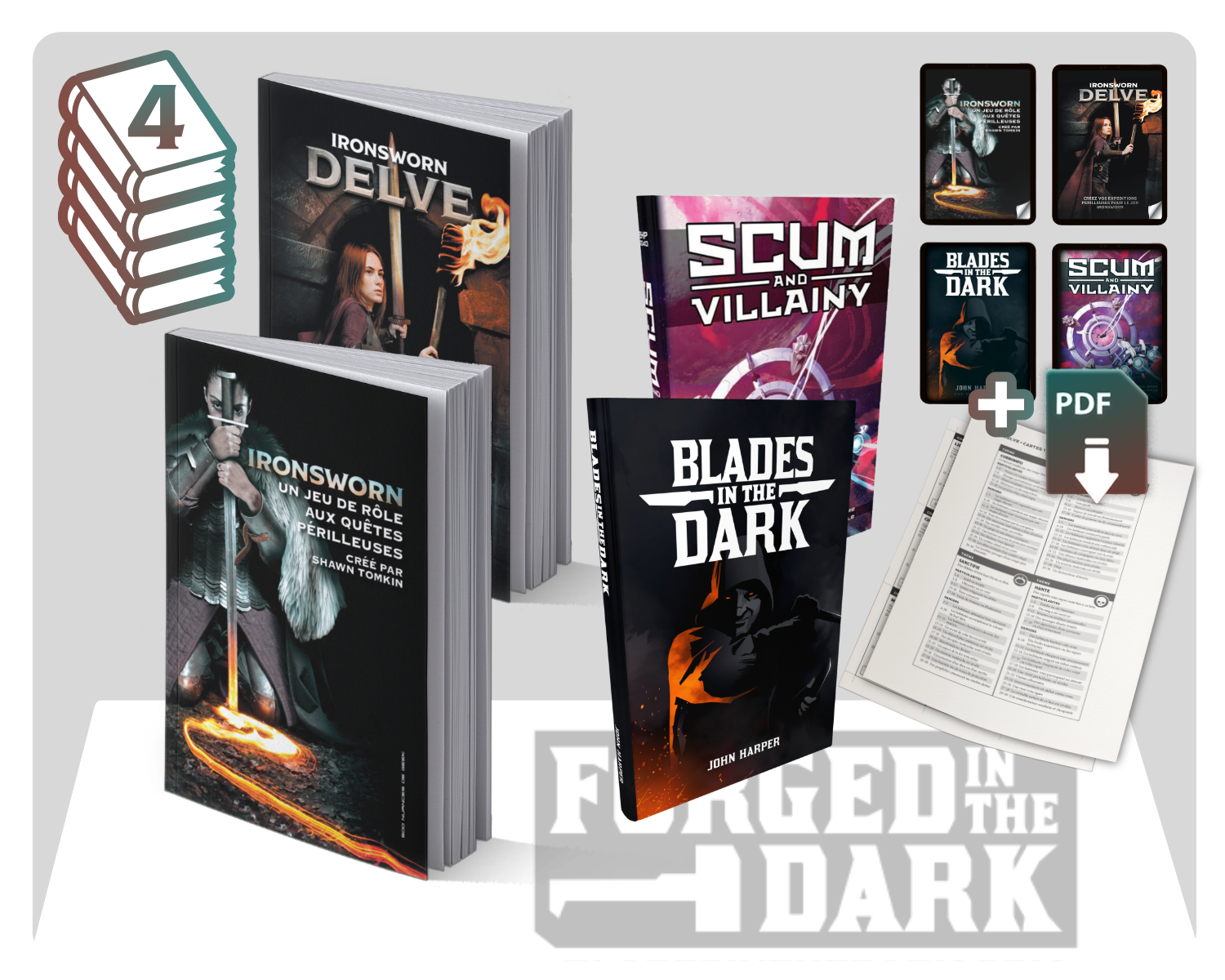 Ironsworn × Delve × Ulule