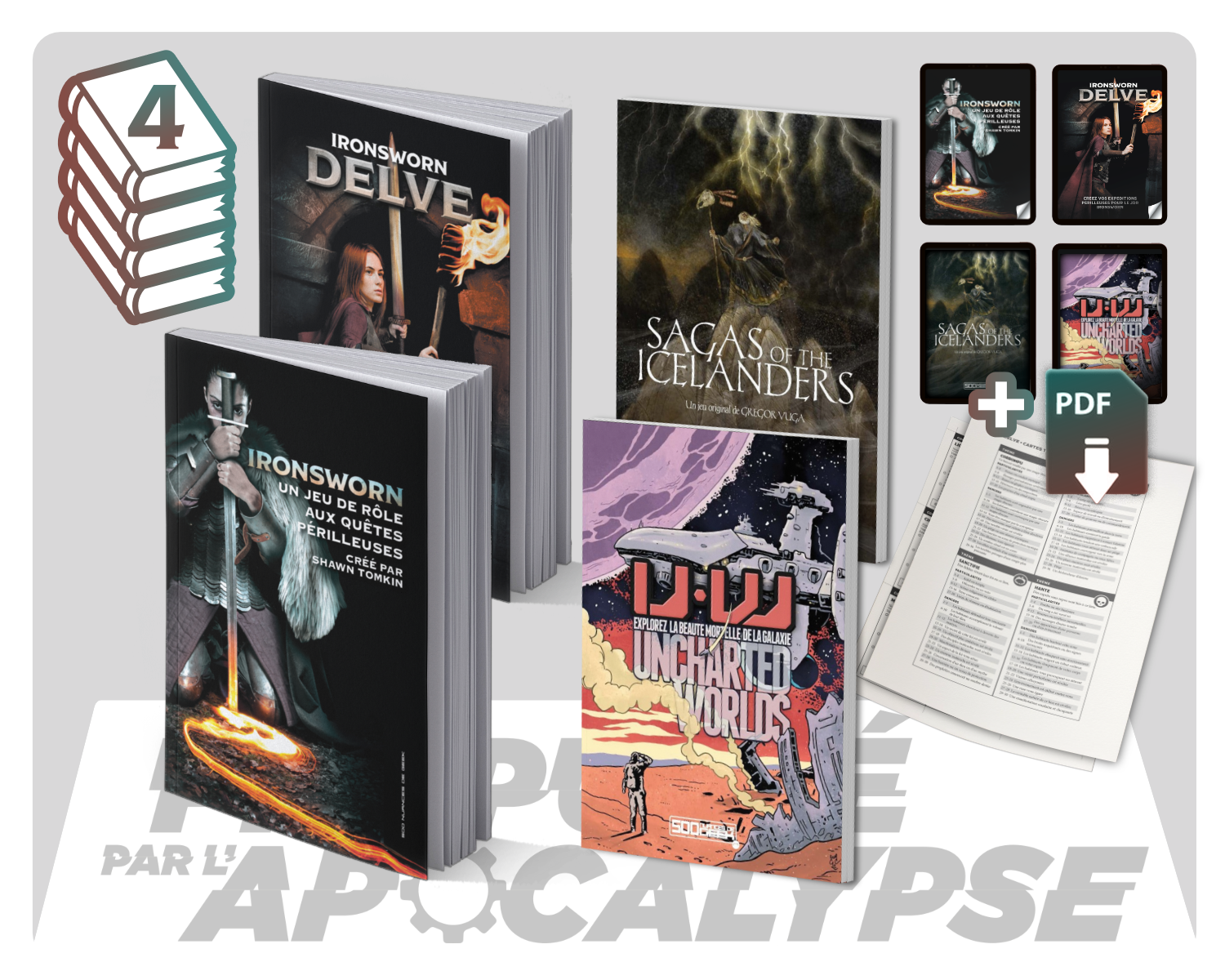 Ironsworn × Delve × Ulule