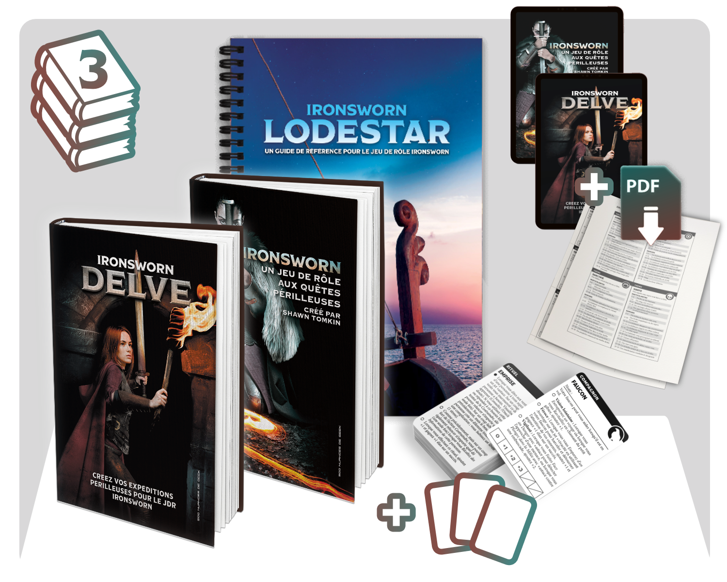 Ironsworn × Delve × Ulule