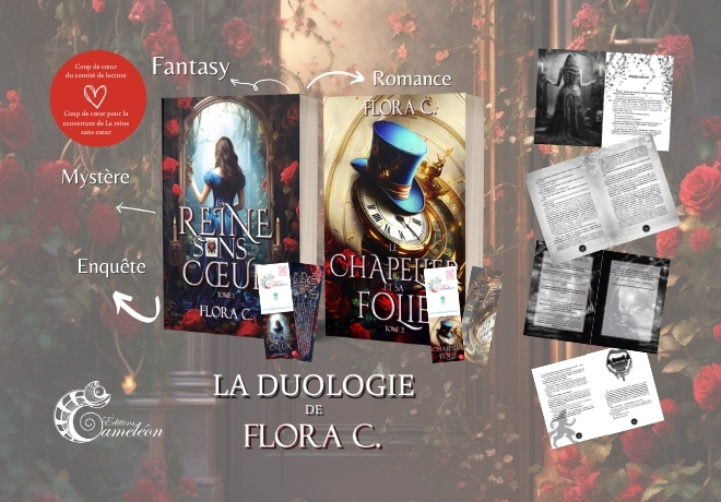 Duologie "La Reine sans cœur" et "Le Chapelier et sa folie" - Ulule