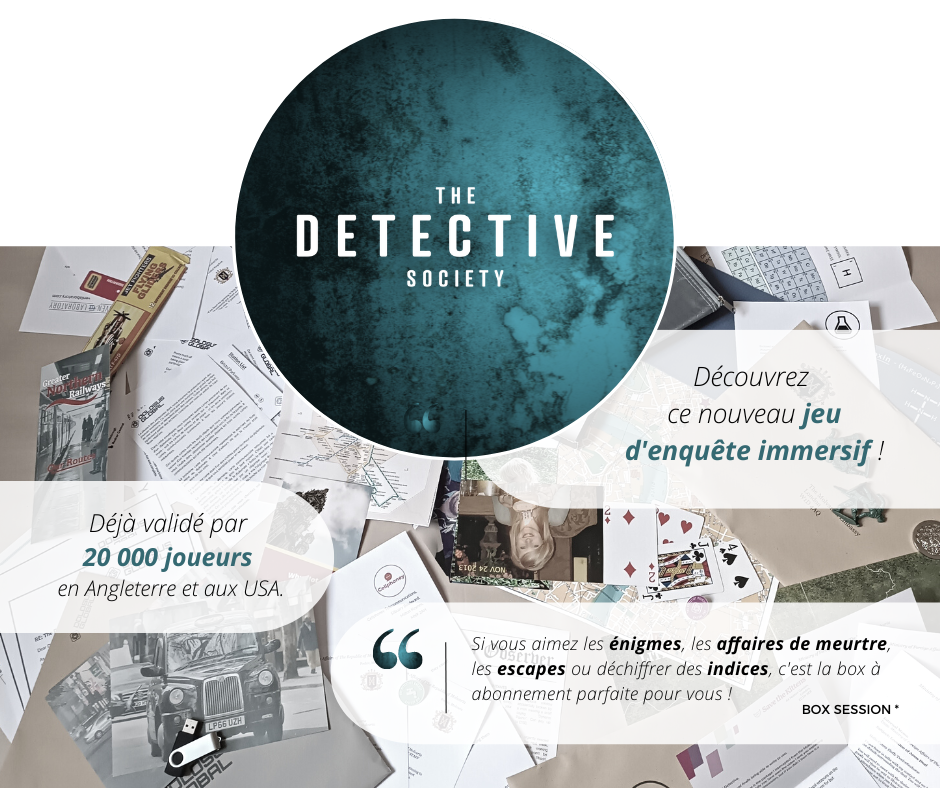 Detective Box : Pack De 3 Enquêtes Courtes Immersives – Jeu D'enquête