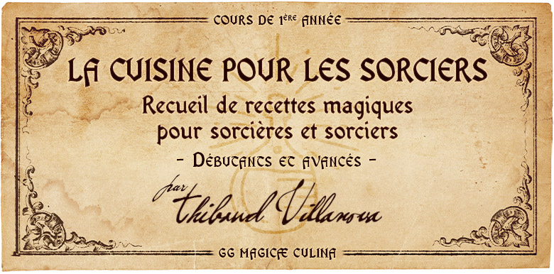 Ils Ont échoué Cette Année Les Sorciers Voulaient Me Tuer LA CUISINE POUR LES SORCIERS LES RECETTES NON-OFFICIELLES HP - Ulule