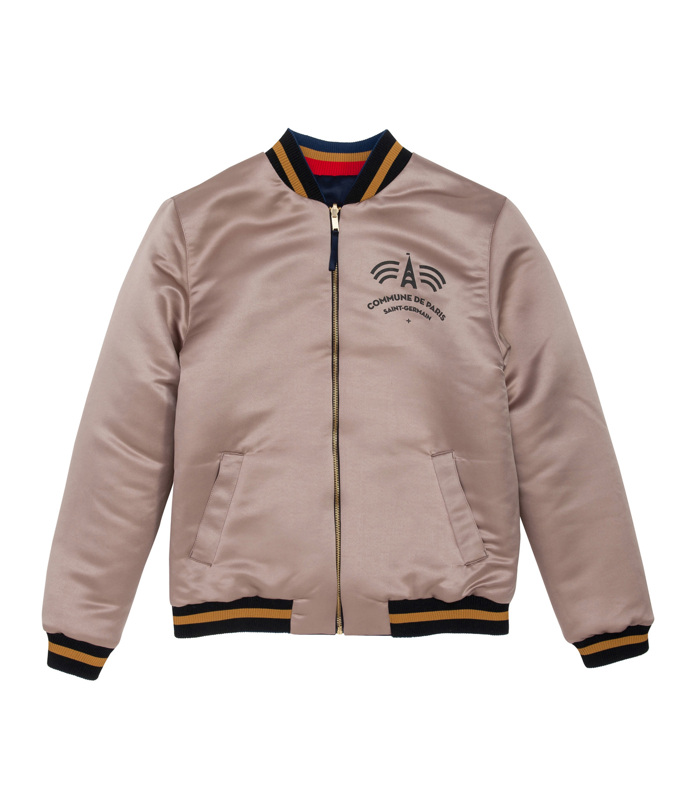 JACKET SOUVENIR PSG NAVY/GOLD + Commune de Paris, 1871