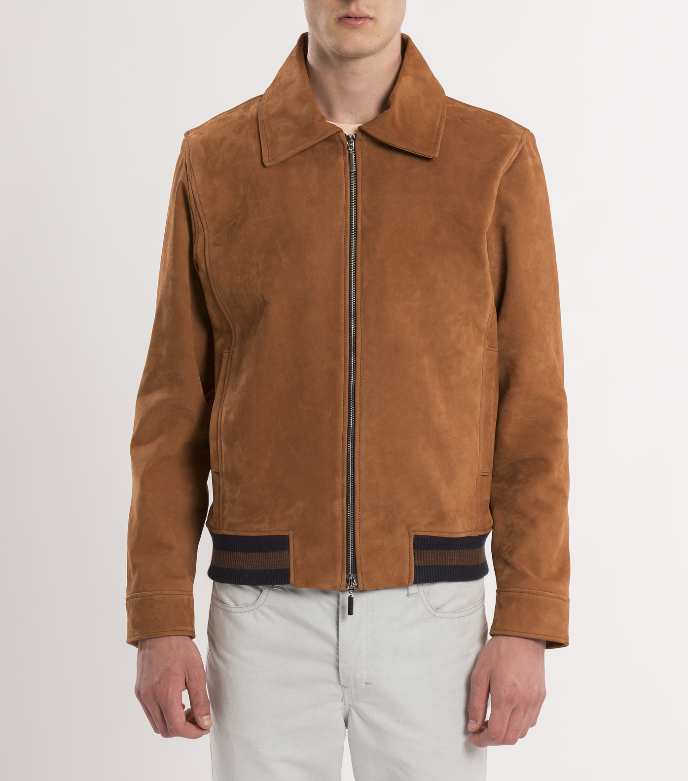 Belisaire De Veste Camel SuedeCommune Paris1871 Cuir EHDW9IY2