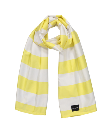 SCARF SUMMER - Yellow stripes