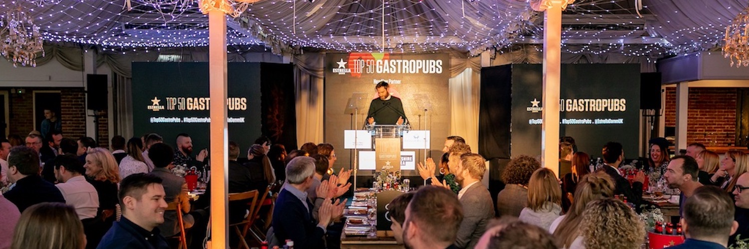 2020 01 28 estrella damm awards gastropub T100 banner