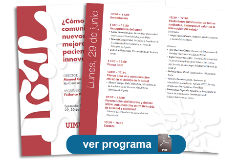 Nuevos recursos para  mejorar la percepción  de los pacientes sobre  la innovación y su valor