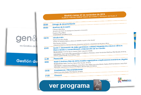Gestión de datos genómicos en clínica e investigación