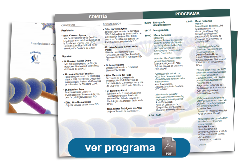 El DNA Circulante como biomarcador no invasivo en enfermedades comunes y raras.