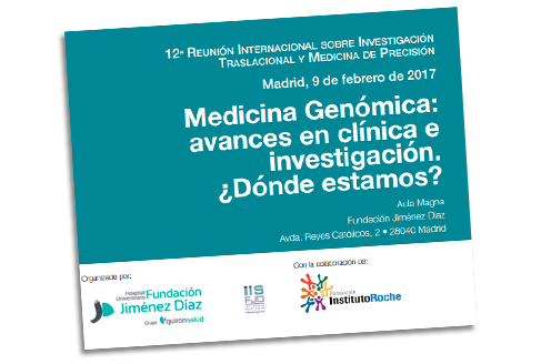 12ª Reunión internacionalsobre investigacióntraslacional ymedicina de precisión